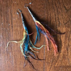 feather earrings